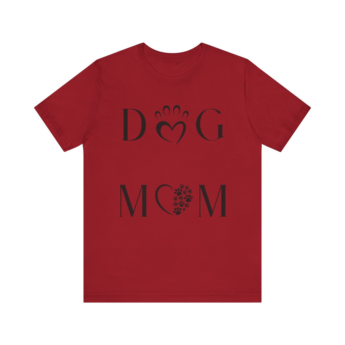 Dog Mom T-Shirt – Paw Print Pet Lover Tee