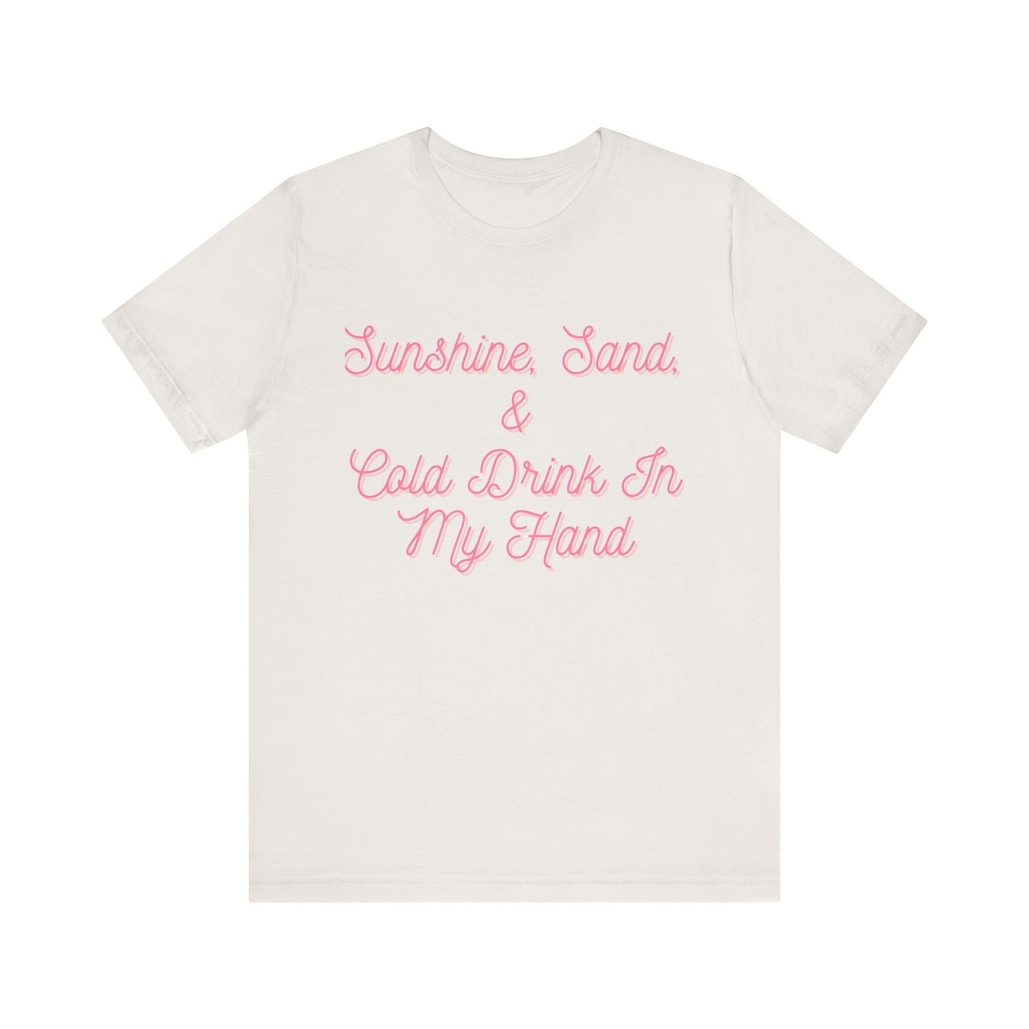 Sunshine & Sand T-Shirt – Beach Vibes Graphic Tee