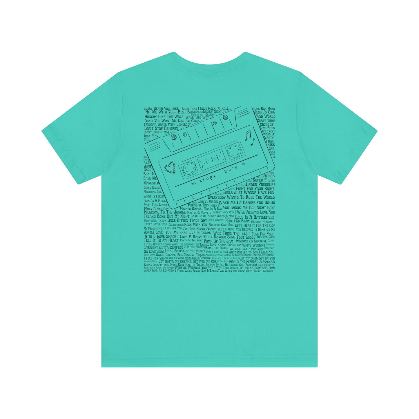 80s Mixtape T-Shirt – Vintage Cassette 80s Retro Tee