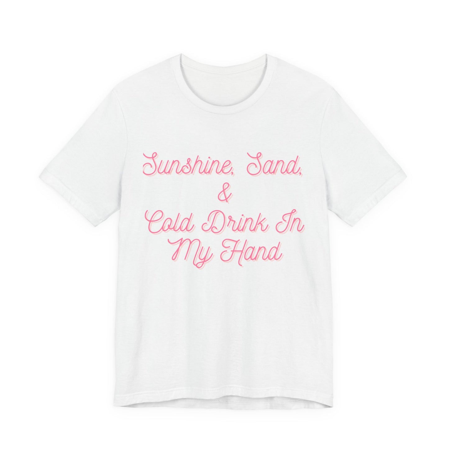 Sunshine & Sand T-Shirt – Beach Vibes Graphic Tee