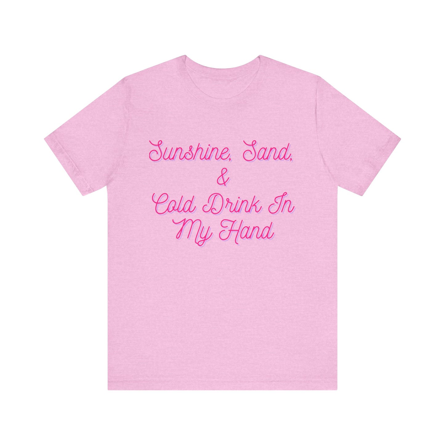 Sunshine & Sand T-Shirt – Beach Vibes Graphic Tee
