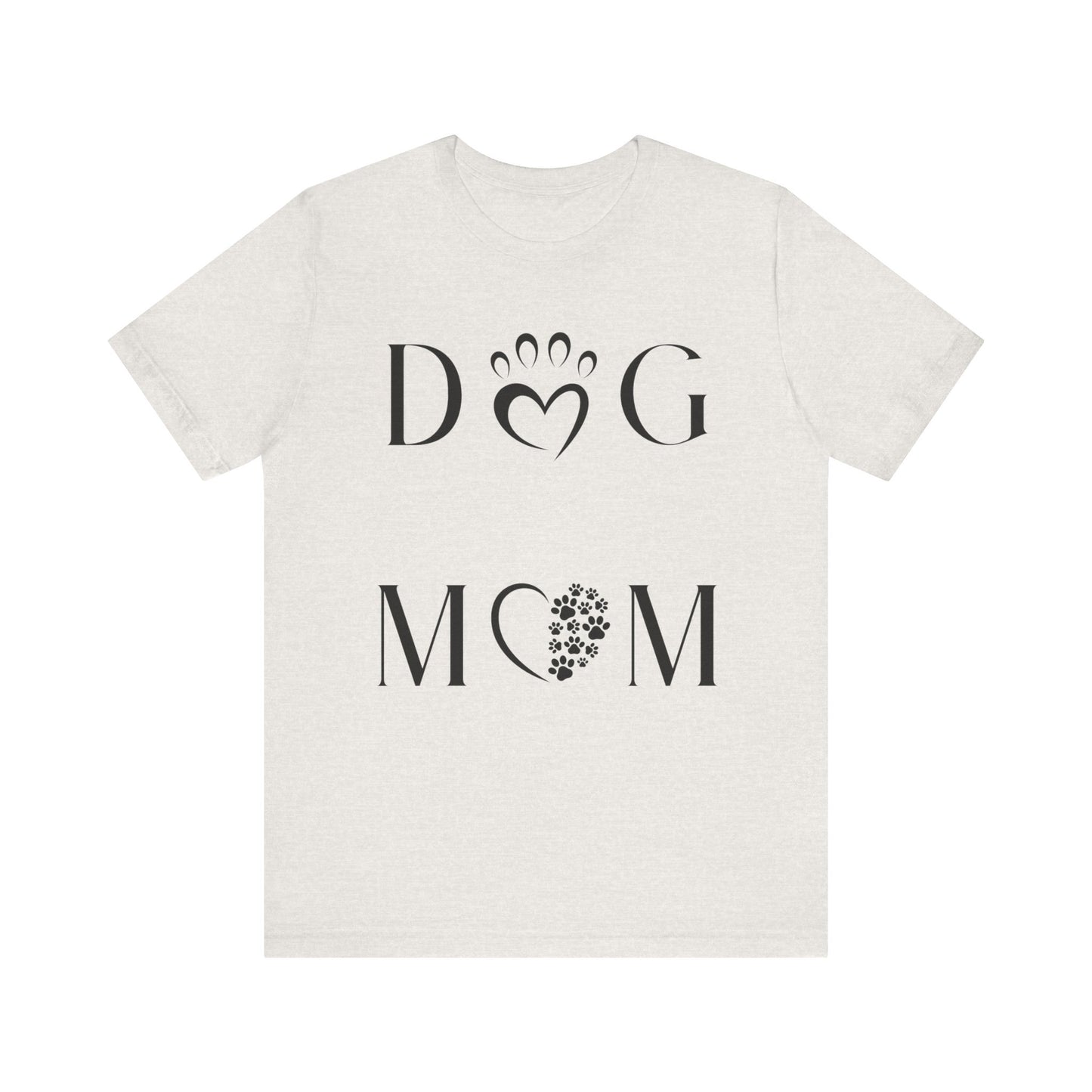 Dog Mom T-Shirt – Paw Print Pet Lover Tee