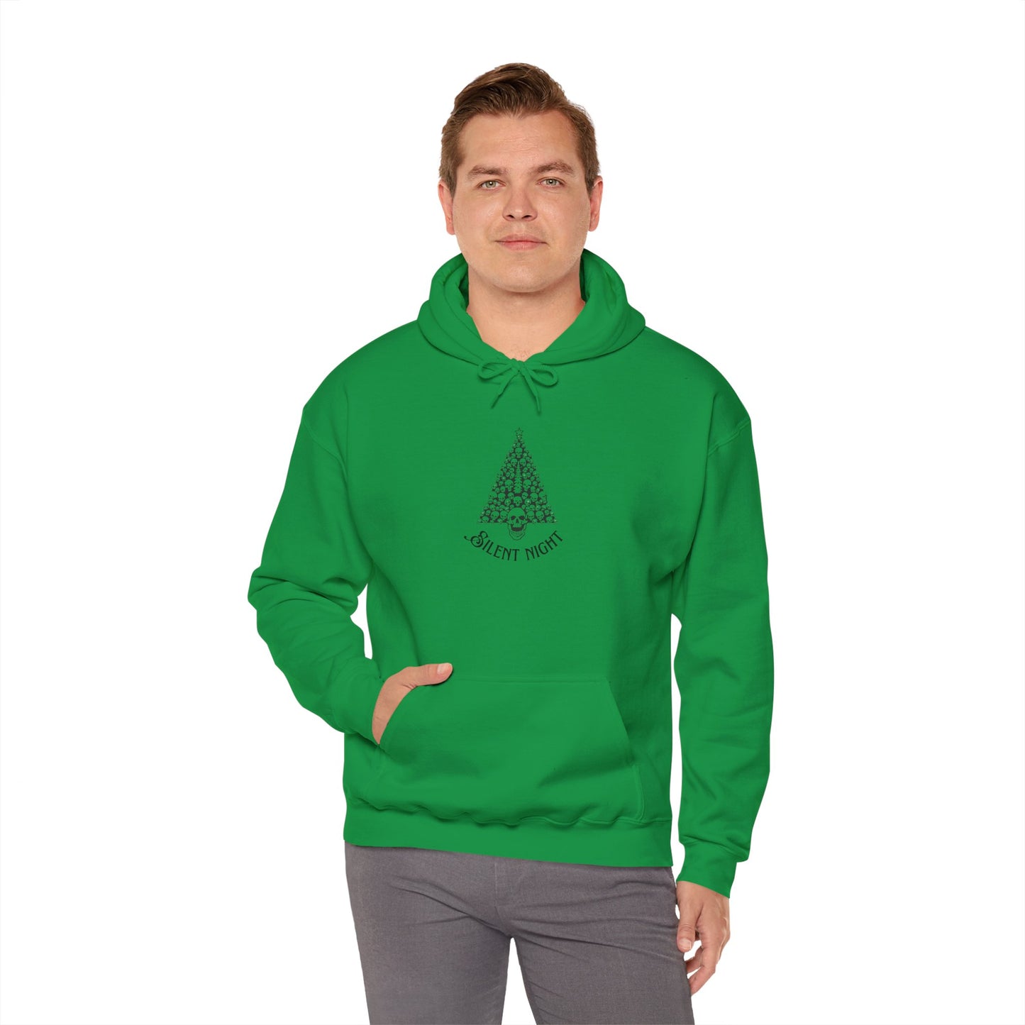 Silent Night Skeleton Christmas Tree