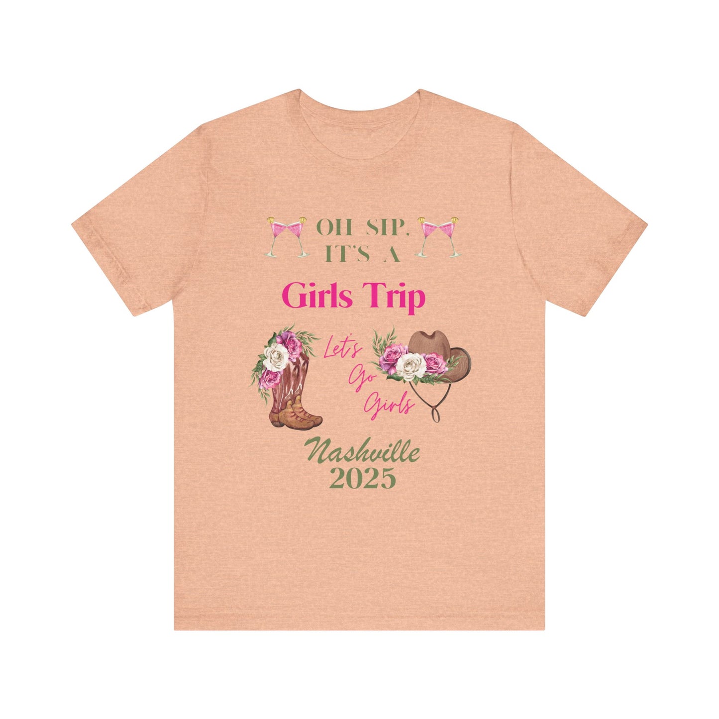 Nashville Girls Trip 2025 Shirt – Funny Matching Tees