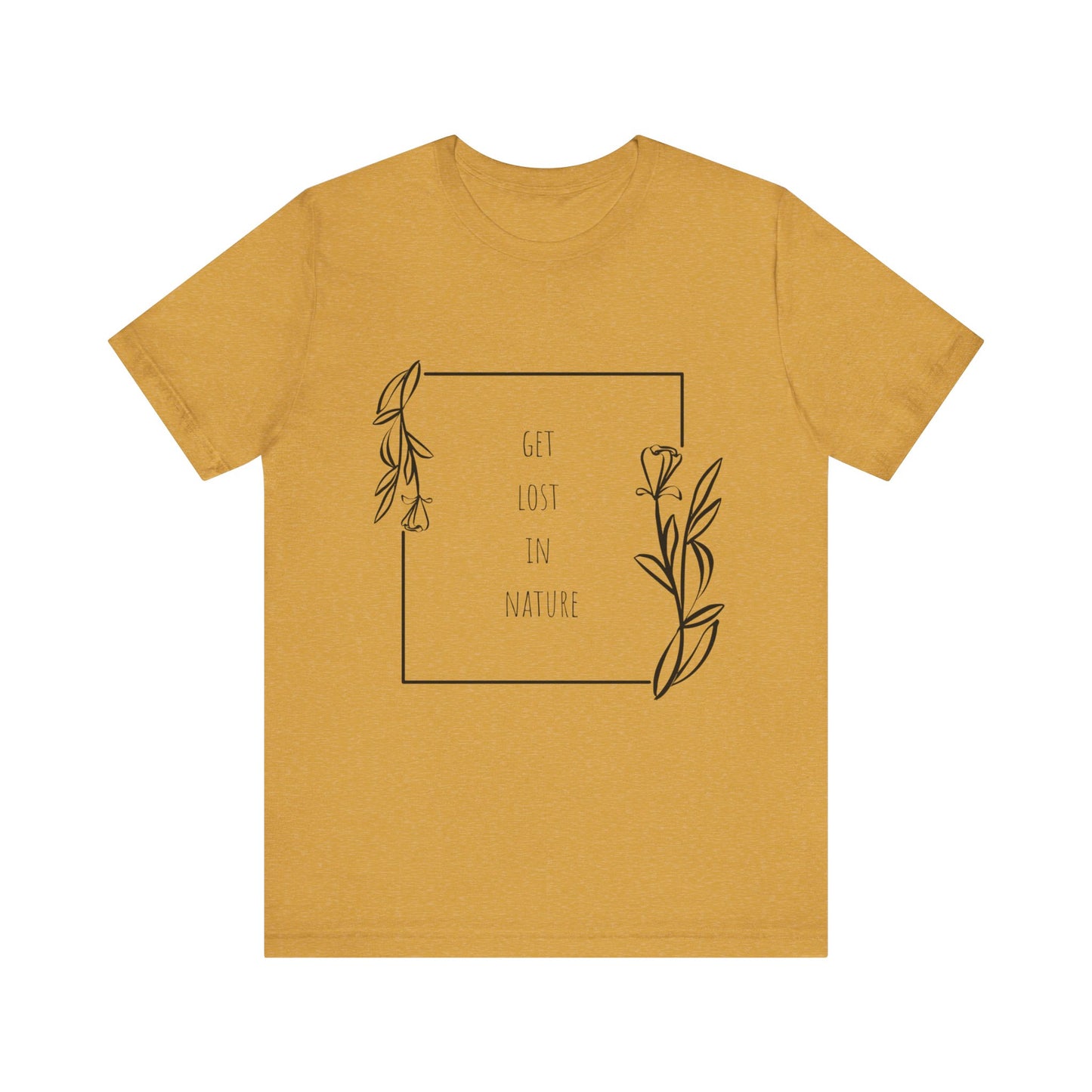 Get Lost in Nature T-Shirt – Hiking Adventure Outdoors Tee