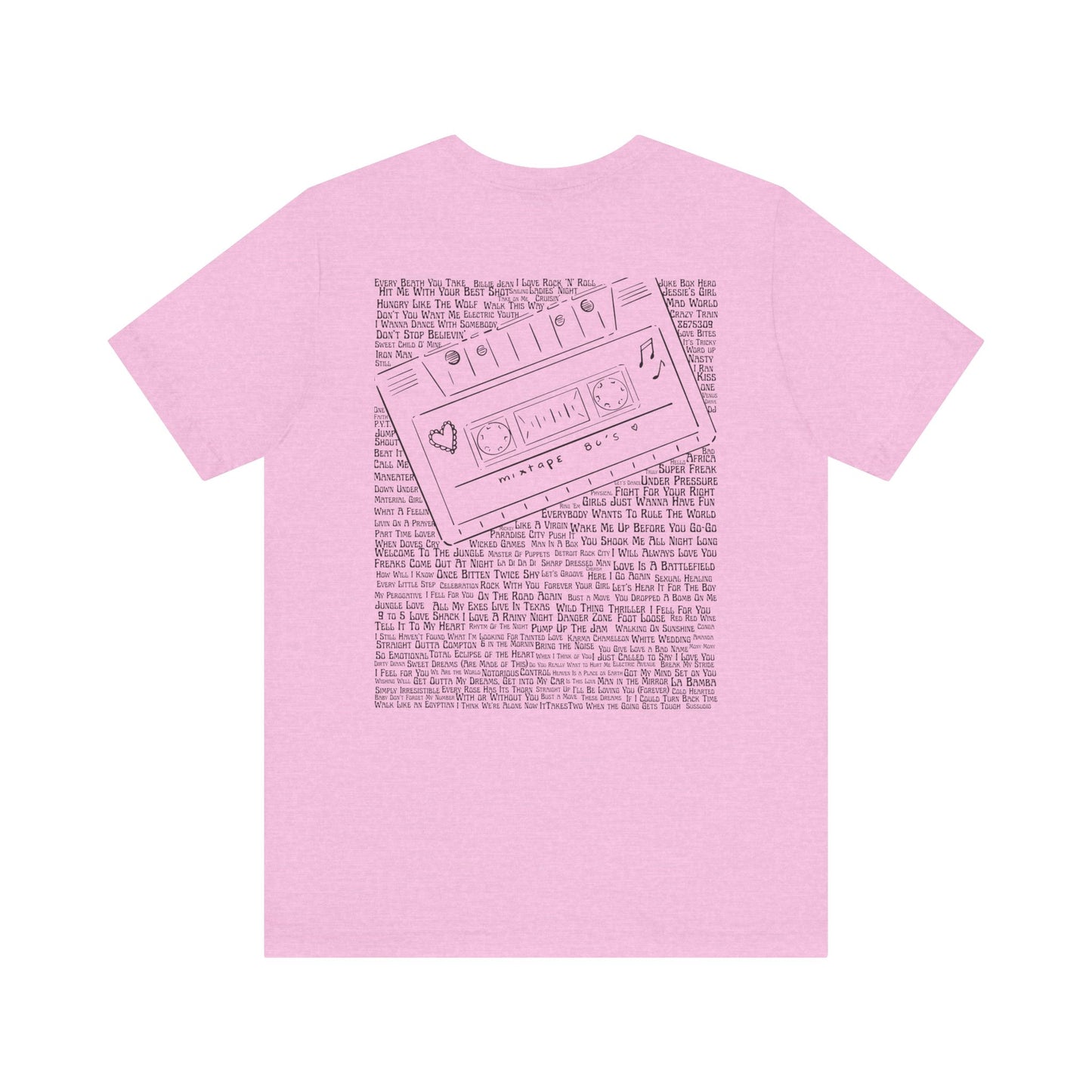 80s Mixtape T-Shirt – Vintage Cassette 80s Retro Tee