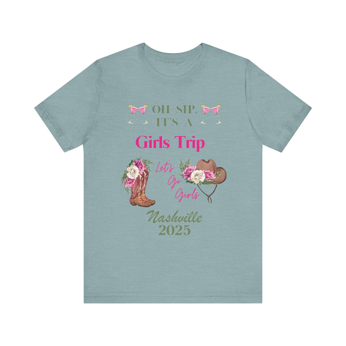 Nashville Girls Trip 2025 Shirt – Funny Matching Tees
