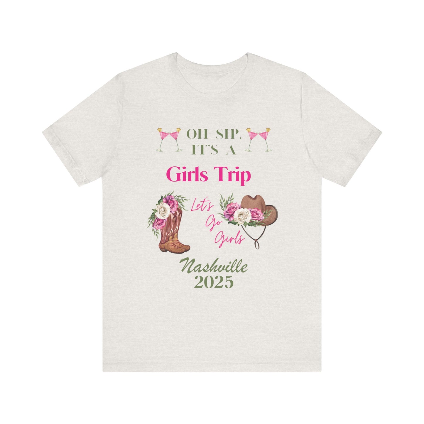 Nashville Girls Trip 2025 Shirt – Funny Matching Tees
