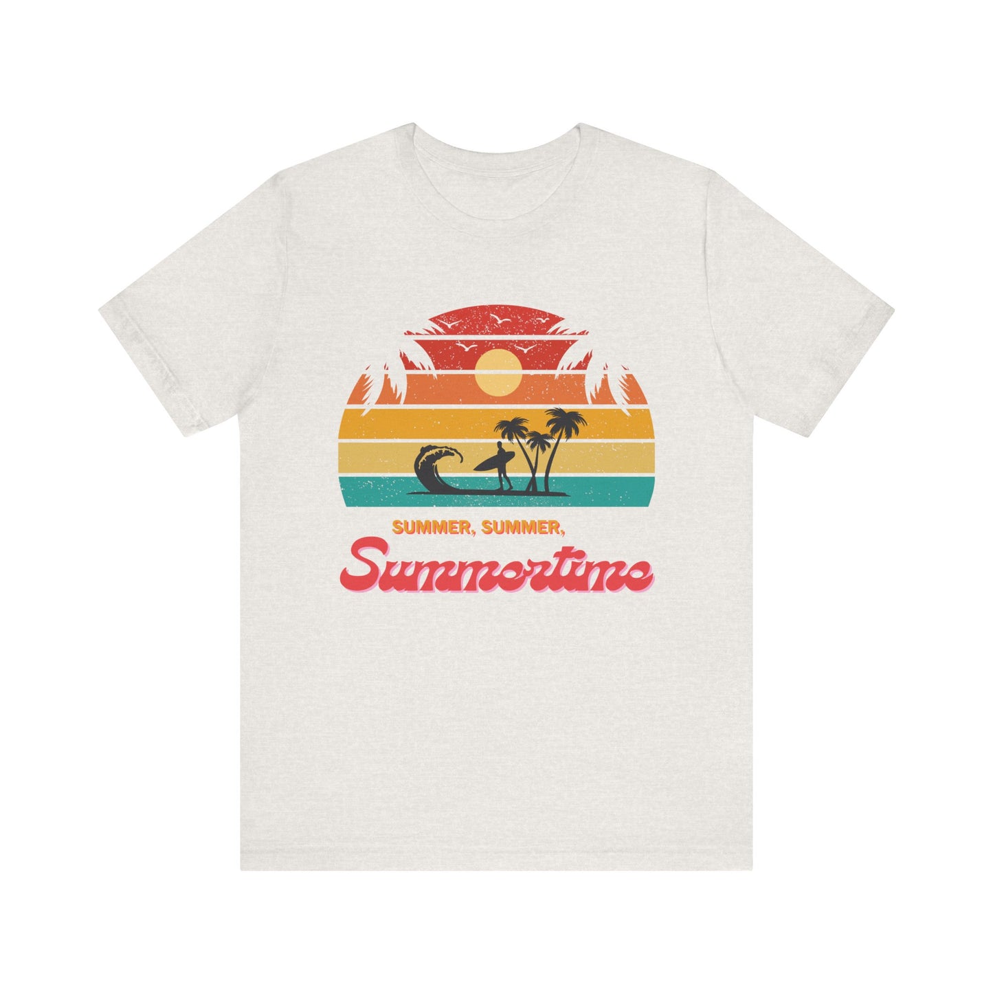 Summer Vibes T-Shirt – Retro Sunset Graphic Tee