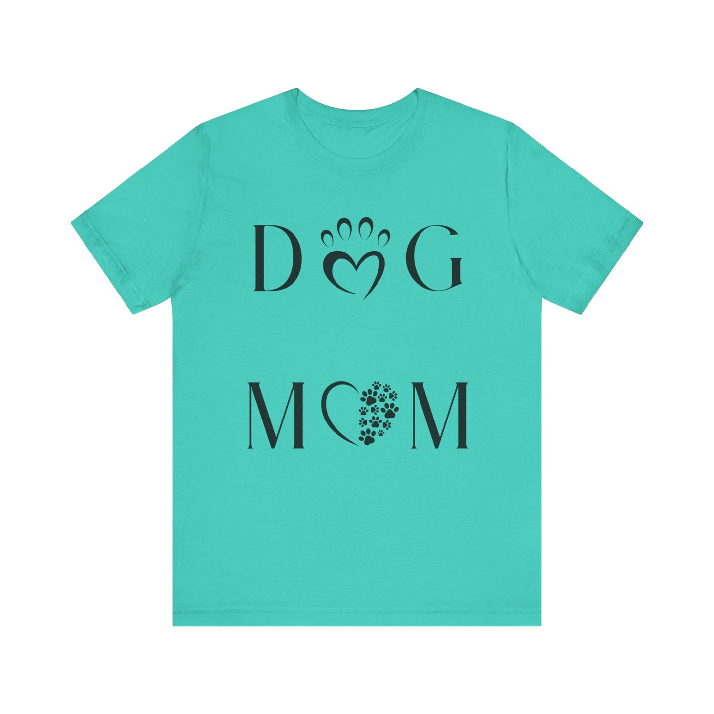 Dog Mom T-Shirt – Paw Print Pet Lover Tee