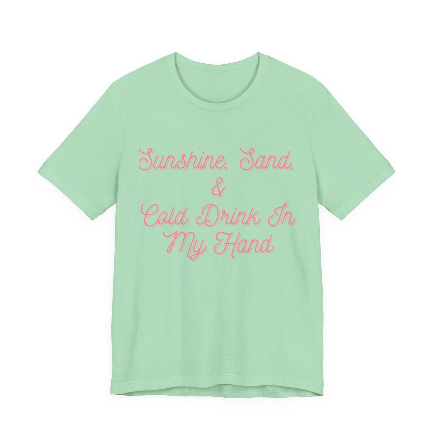 Sunshine & Sand T-Shirt – Beach Vibes Graphic Tee