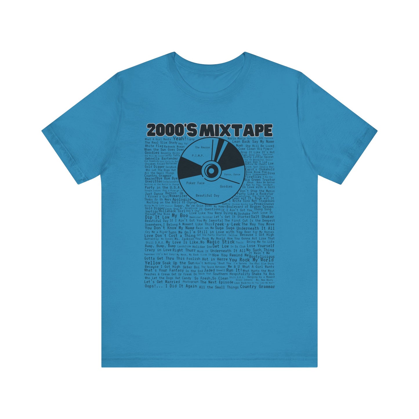 2000s Mixtape T-Shirt – Retro Y2K Cassette Graphic Tee