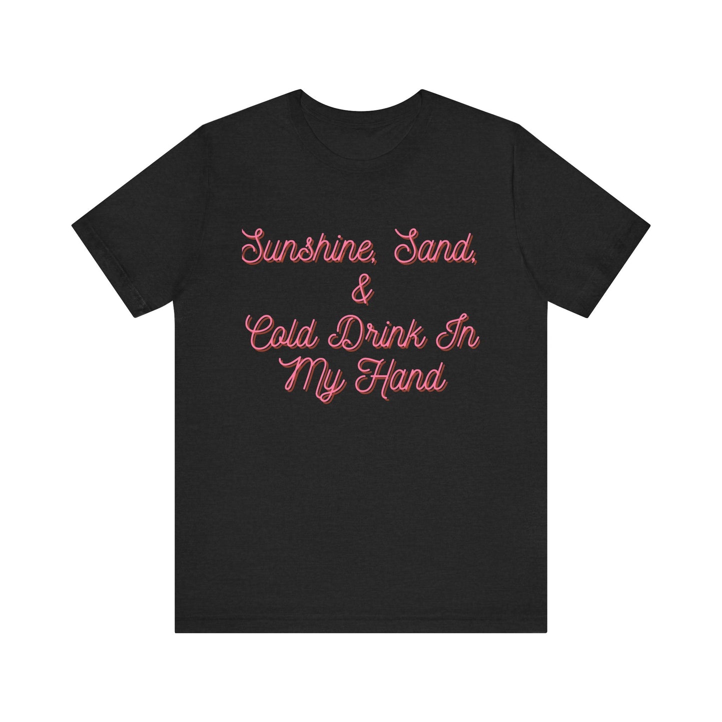 Sunshine & Sand T-Shirt – Beach Vibes Graphic Tee