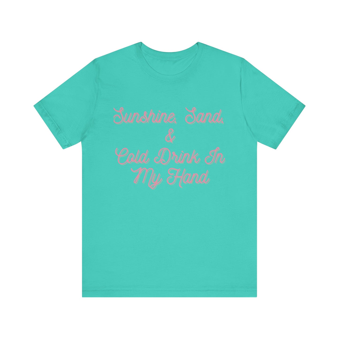 Sunshine & Sand T-Shirt – Beach Vibes Graphic Tee