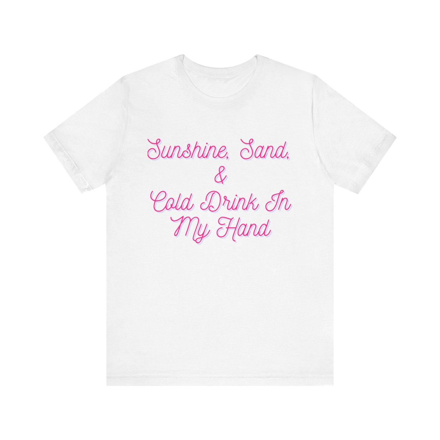 Sunshine & Sand T-Shirt – Beach Vibes Graphic Tee