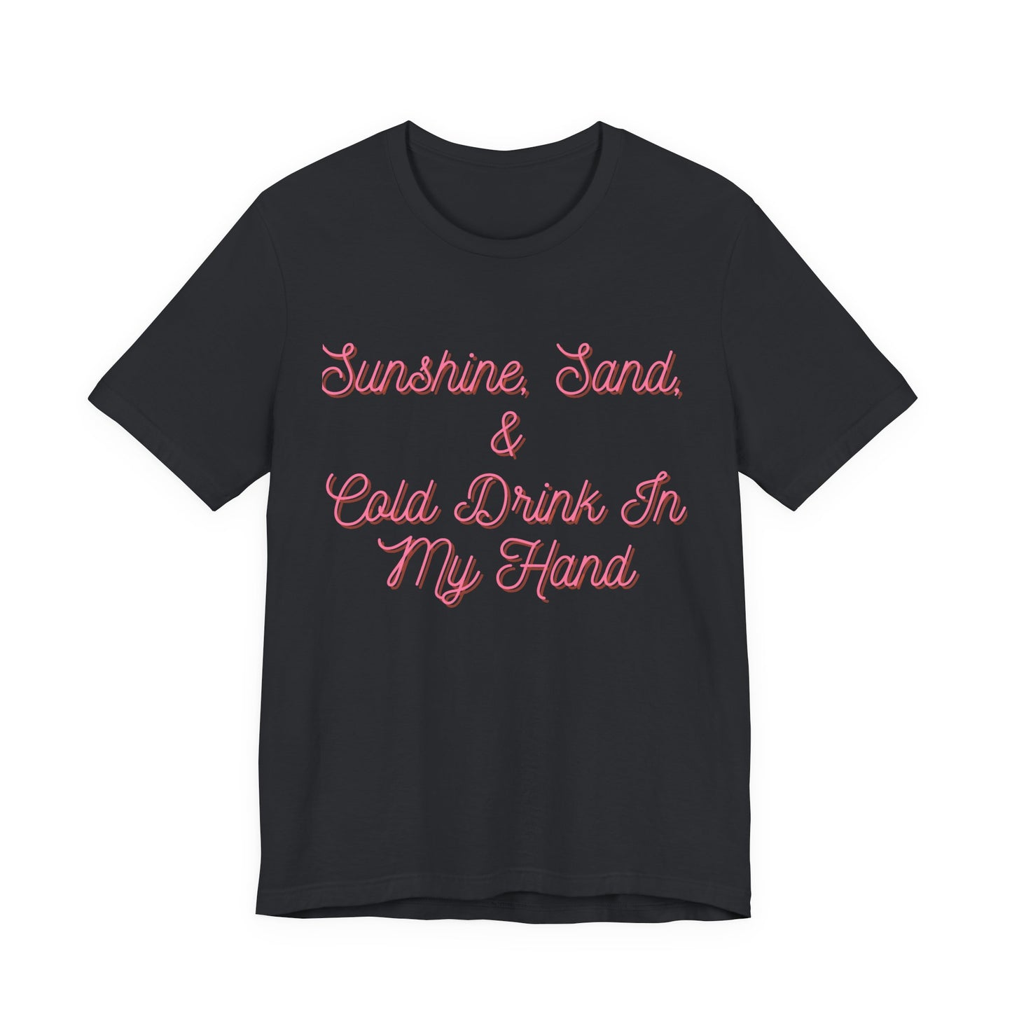 Sunshine & Sand T-Shirt – Beach Vibes Graphic Tee