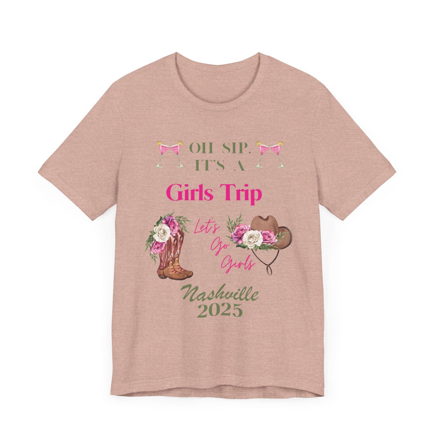 Nashville Girls Trip 2025 Shirt – Funny Matching Tees
