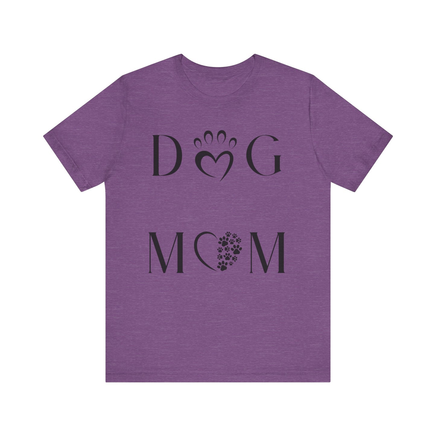 Dog Mom T-Shirt – Paw Print Pet Lover Tee