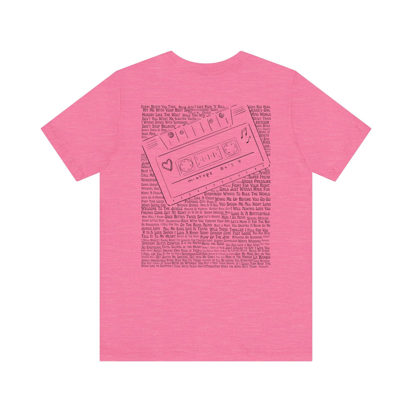 80s Mixtape T-Shirt – Vintage Cassette 80s Retro Tee