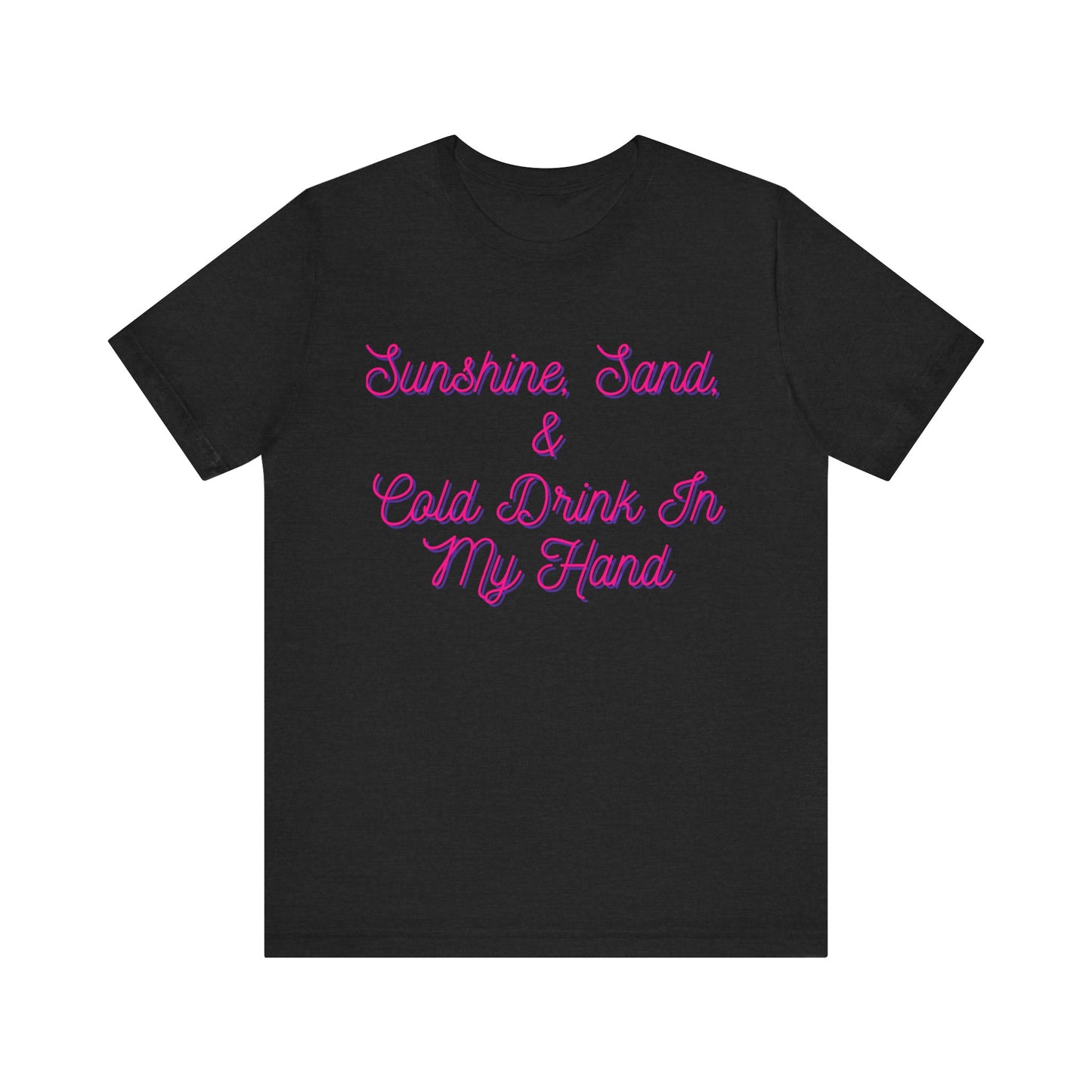 Sunshine & Sand T-Shirt – Beach Vibes Graphic Tee