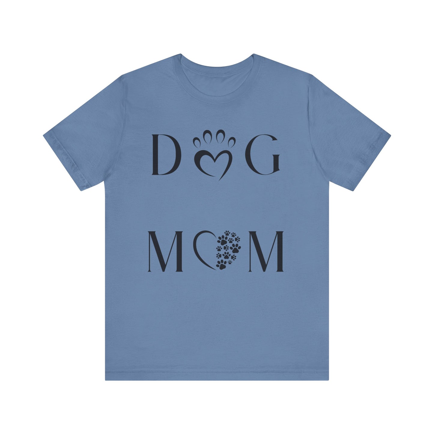 Dog Mom T-Shirt – Paw Print Pet Lover Tee
