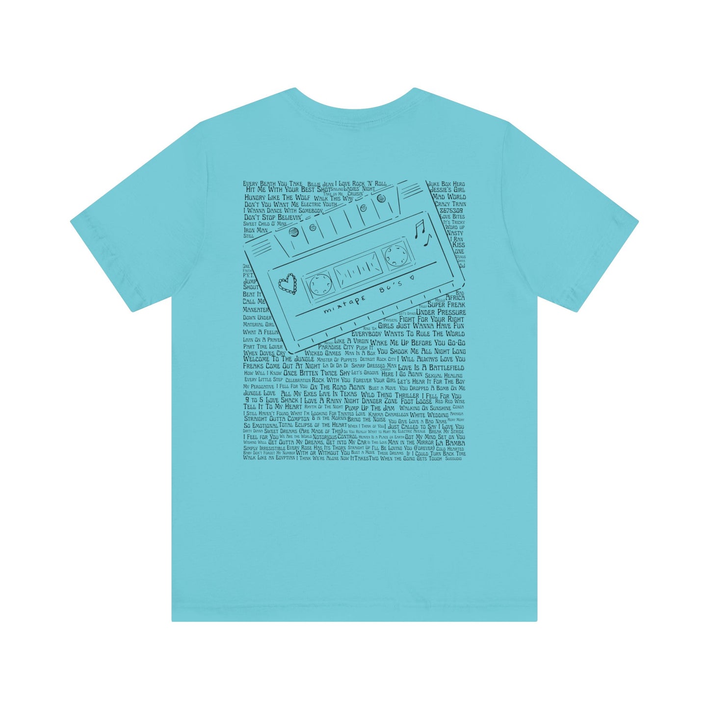 80s Mixtape T-Shirt – Vintage Cassette 80s Retro Tee