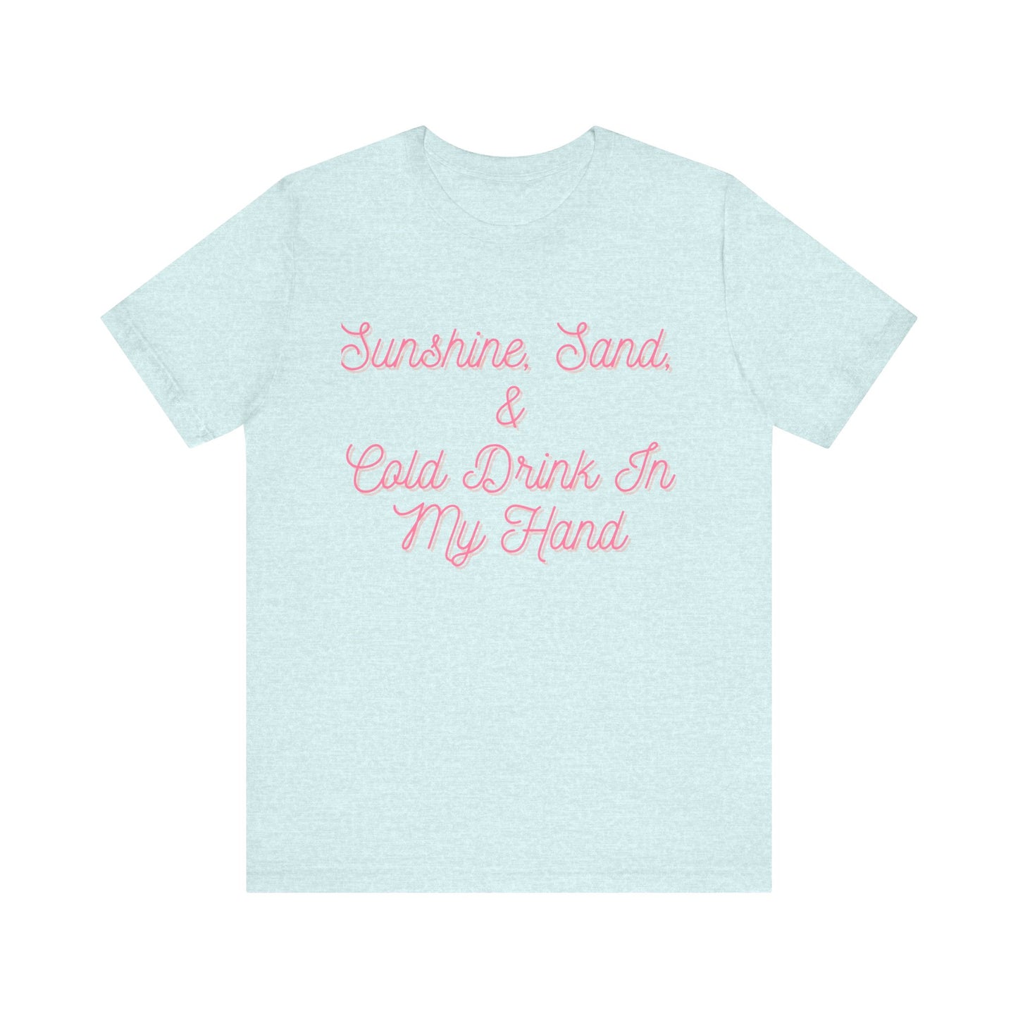 Sunshine & Sand T-Shirt – Beach Vibes Graphic Tee