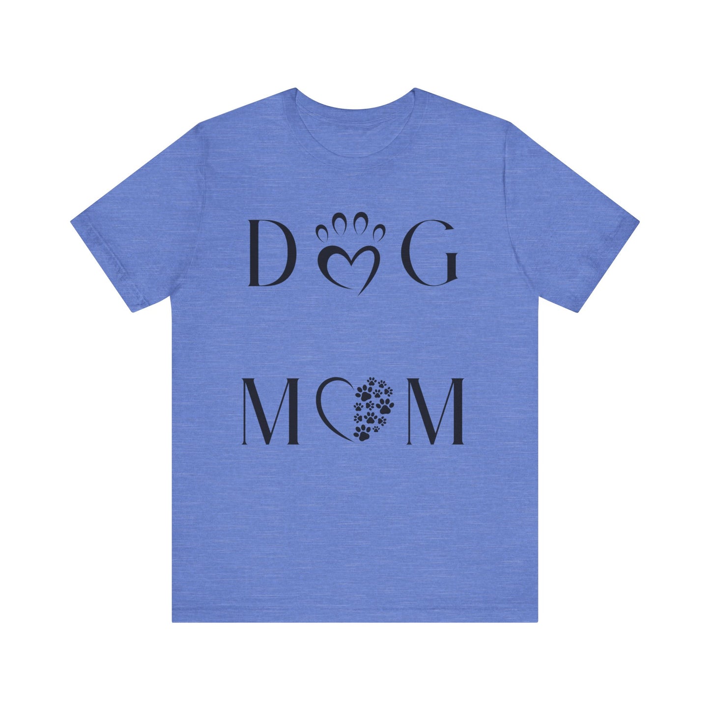 Dog Mom T-Shirt – Paw Print Pet Lover Tee