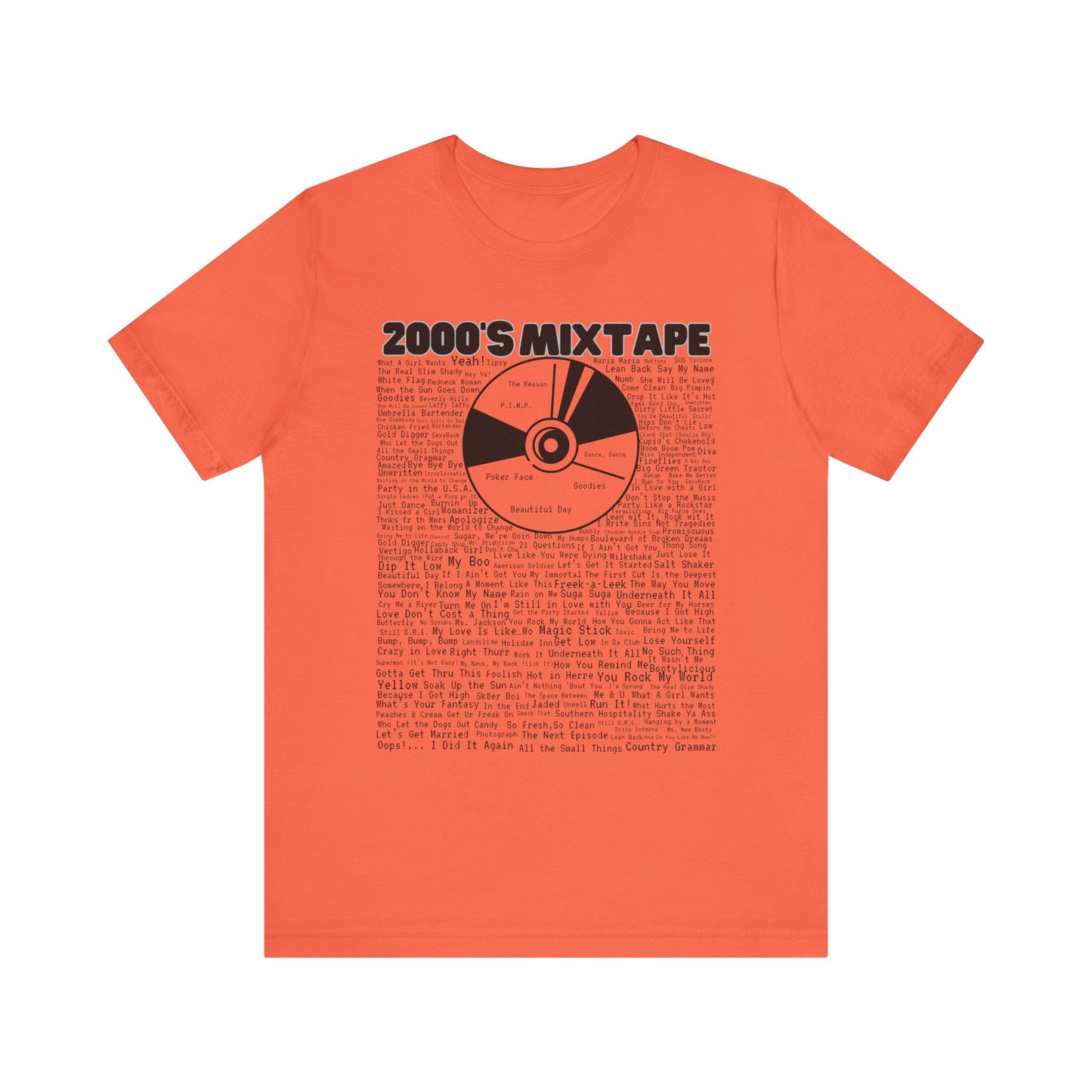 2000s Mixtape T-Shirt – Retro Y2K Cassette Graphic Tee