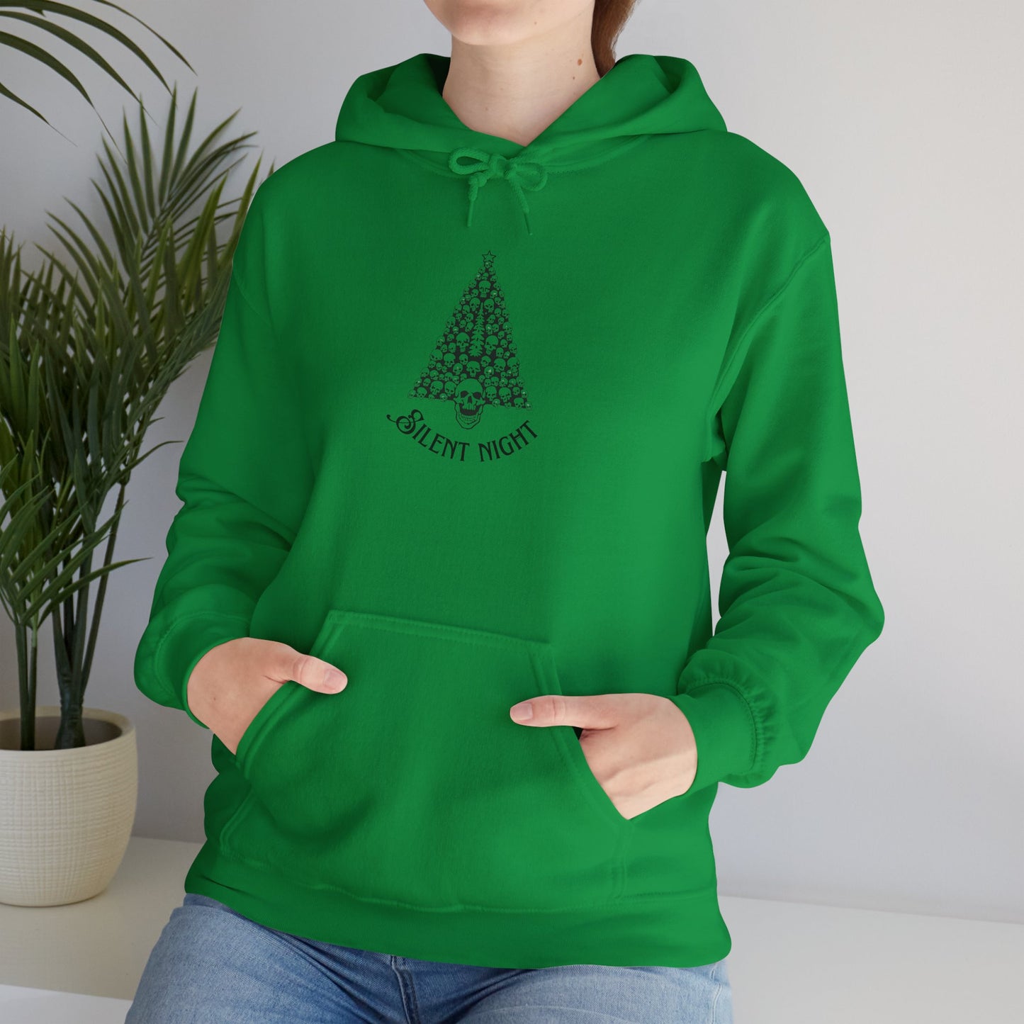 Silent Night Skeleton Christmas Tree