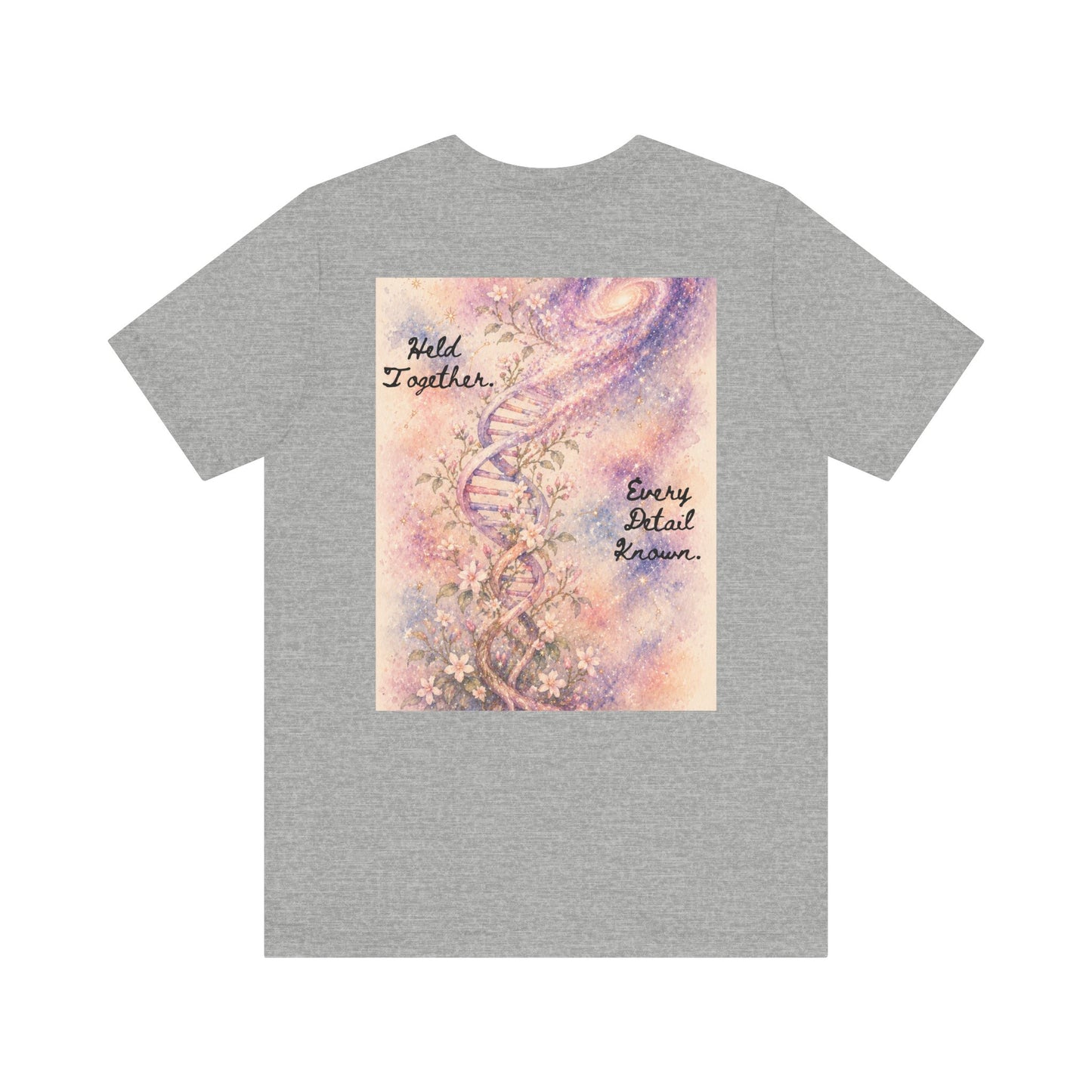 Held Together.  Every Detail Known   -    Unisex Jersey Short Sleeve Tee