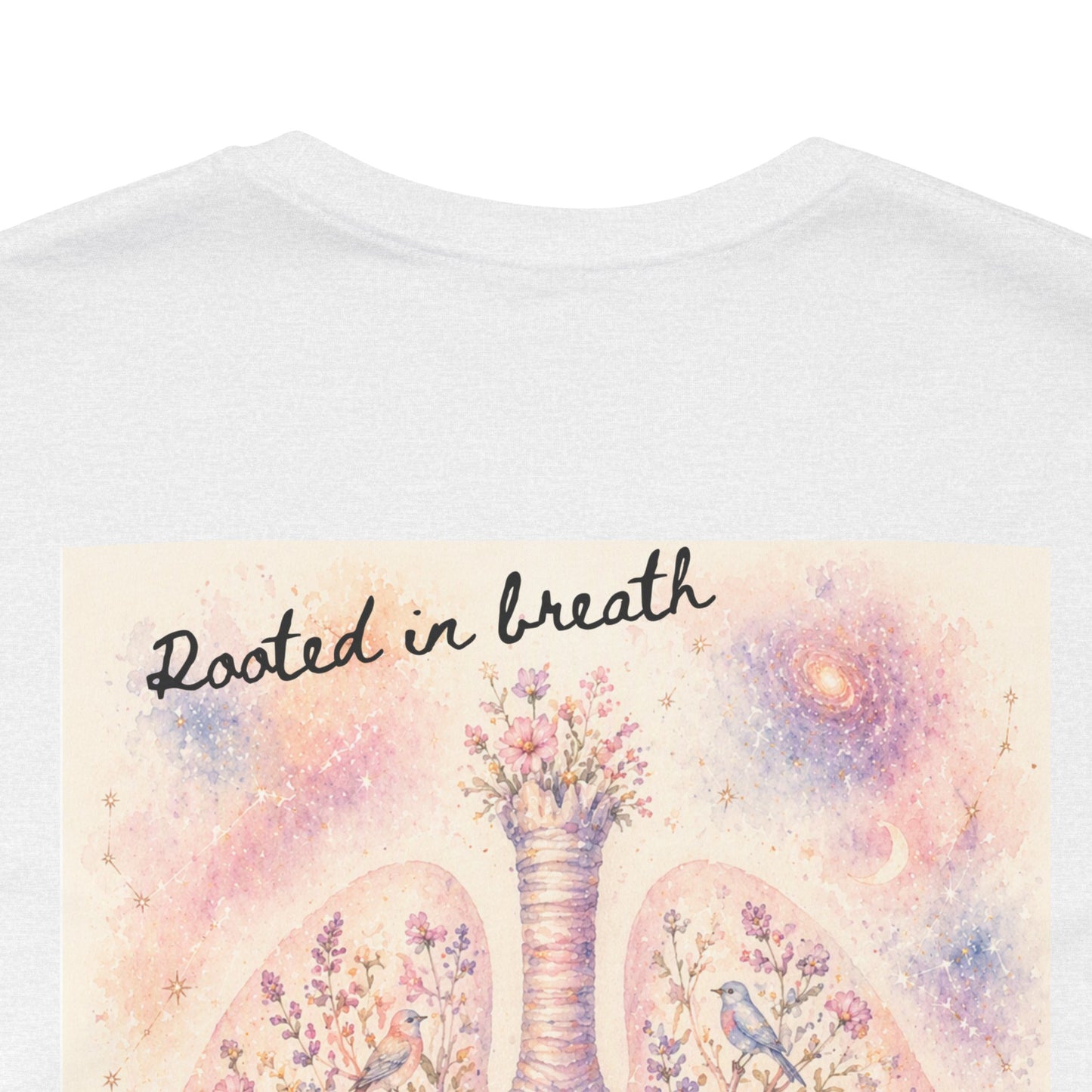 Rooted in breath    -   Unisex Jersey Short Sleeve Tee