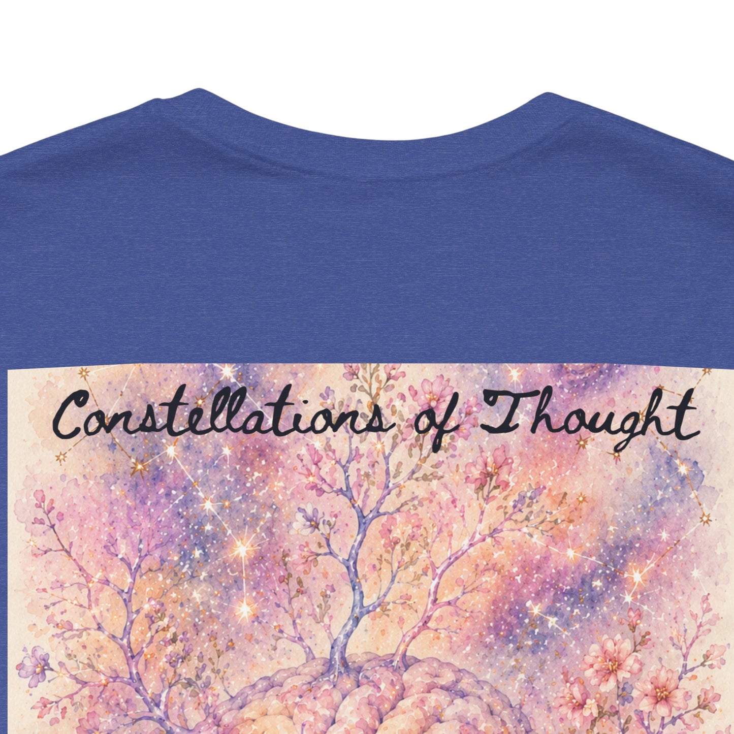 Constellations of Thought   A Universe Within  -  Unisex Jersey Short Sleeve Tee