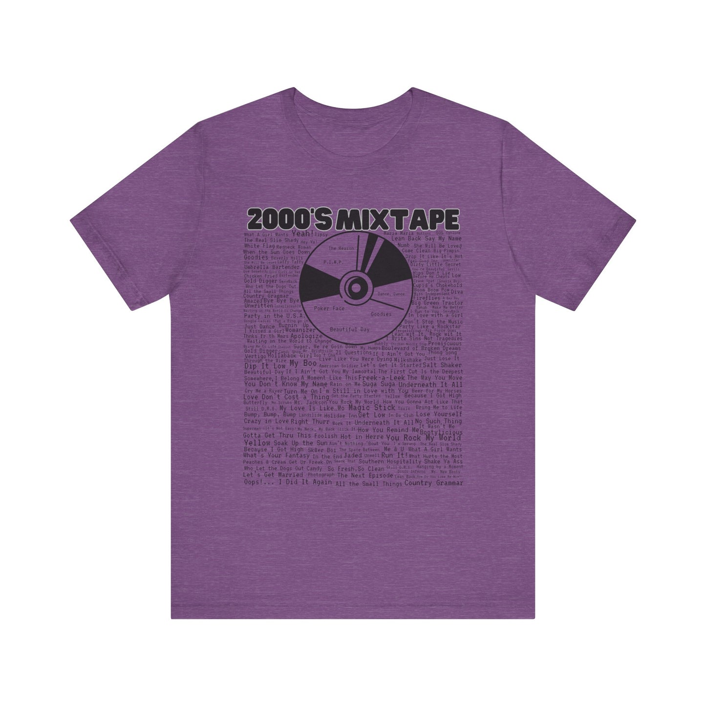 2000s Mixtape T-Shirt – Retro Y2K Cassette Graphic Tee