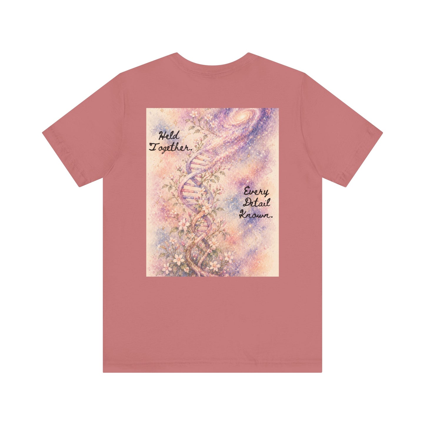 Held Together.  Every Detail Known   -    Unisex Jersey Short Sleeve Tee