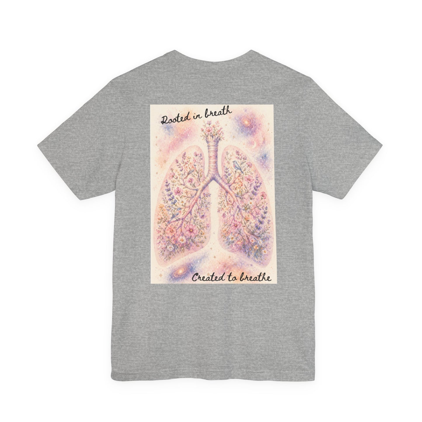Rooted in breath    -   Unisex Jersey Short Sleeve Tee