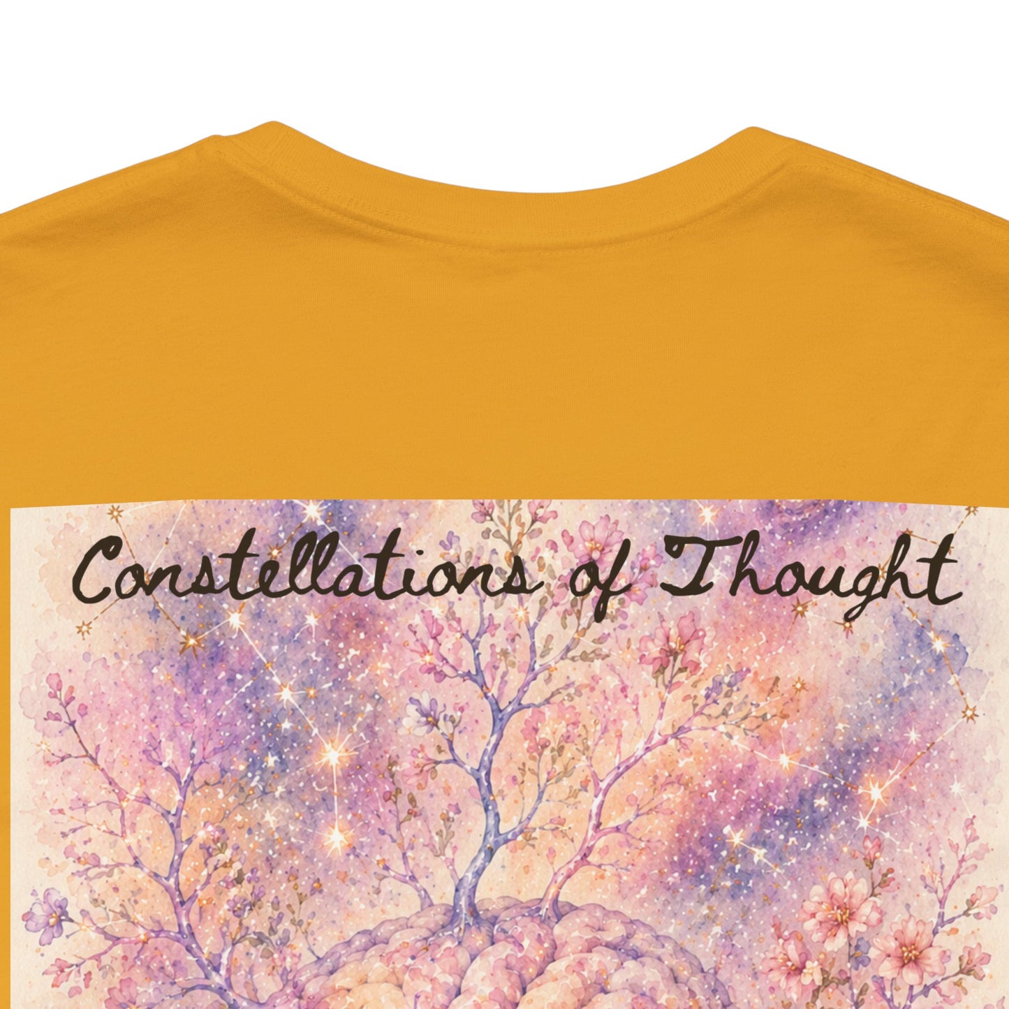 Constellations of Thought   A Universe Within  -  Unisex Jersey Short Sleeve Tee