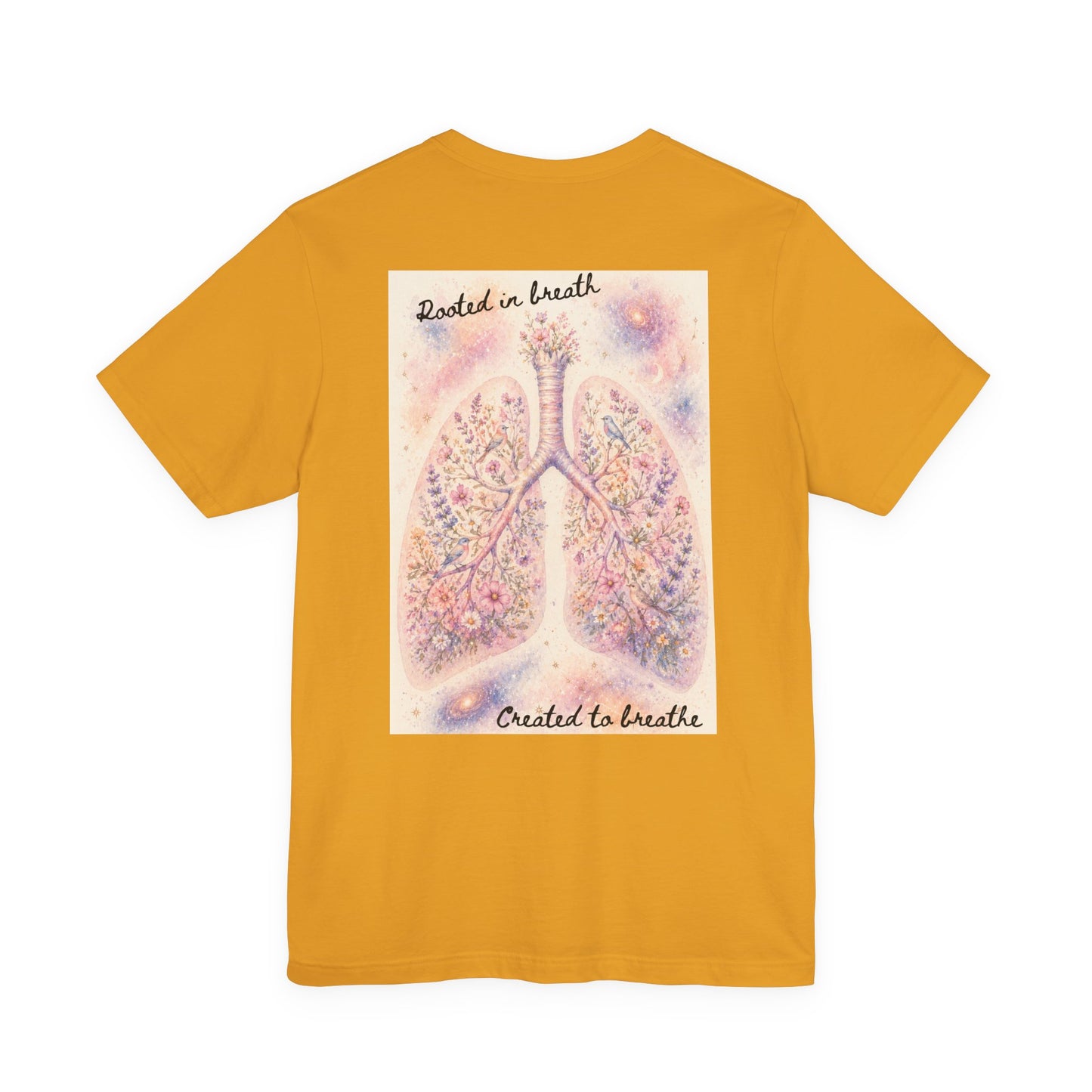 Rooted in breath    -   Unisex Jersey Short Sleeve Tee