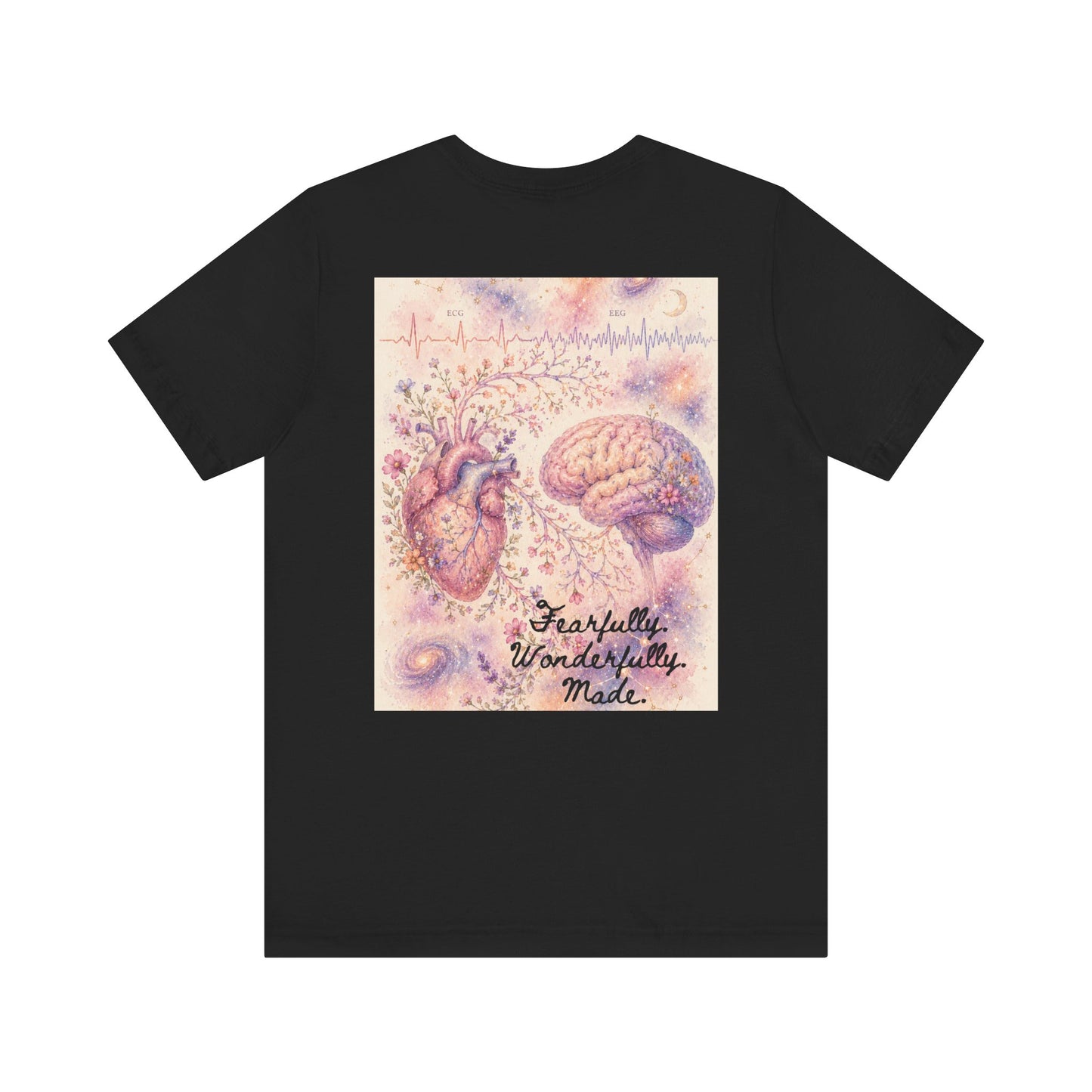 Fearfully. Wonderfully. Made.  -  Unisex Jersey Short Sleeve Tee