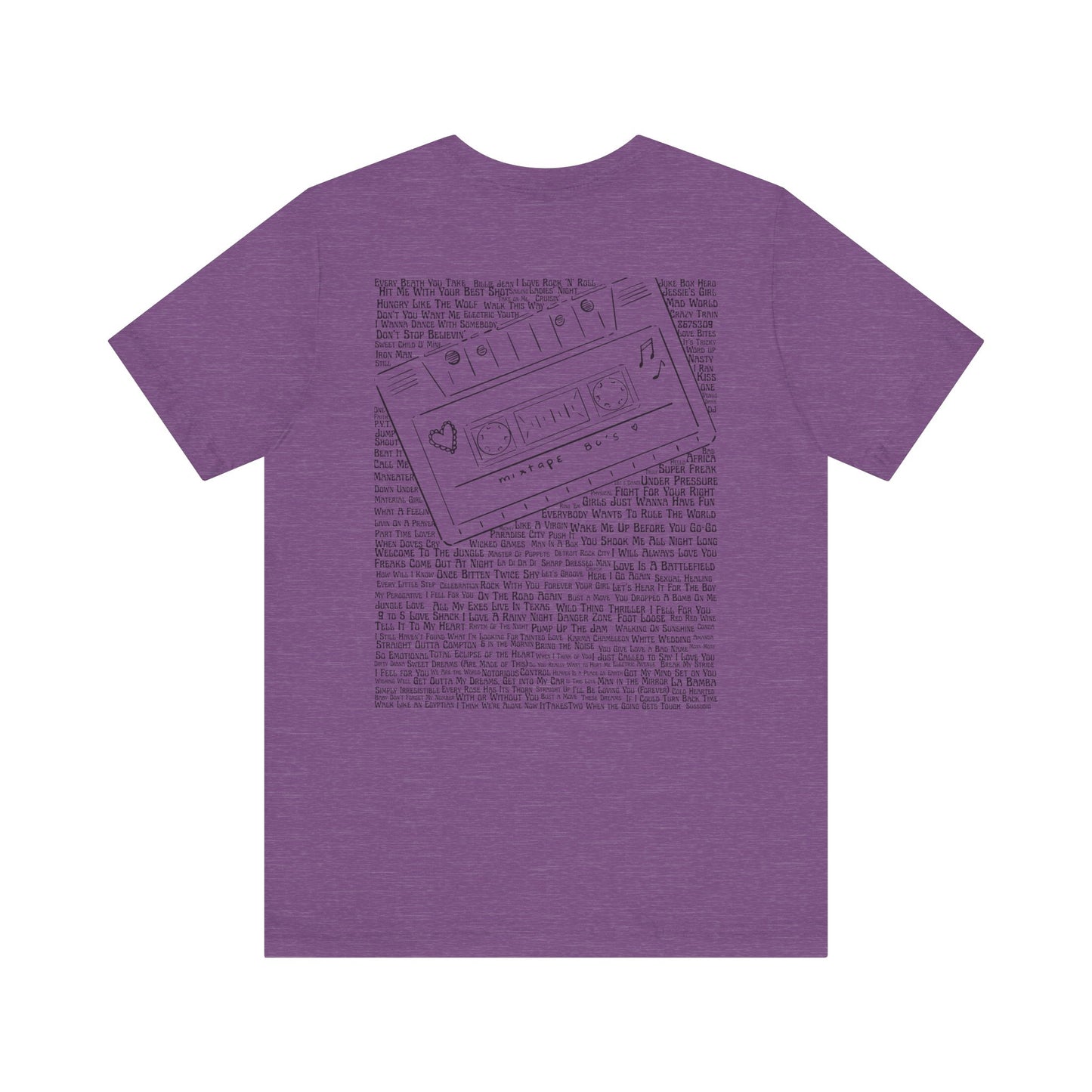 80s Mixtape T-Shirt – Vintage Cassette 80s Retro Tee