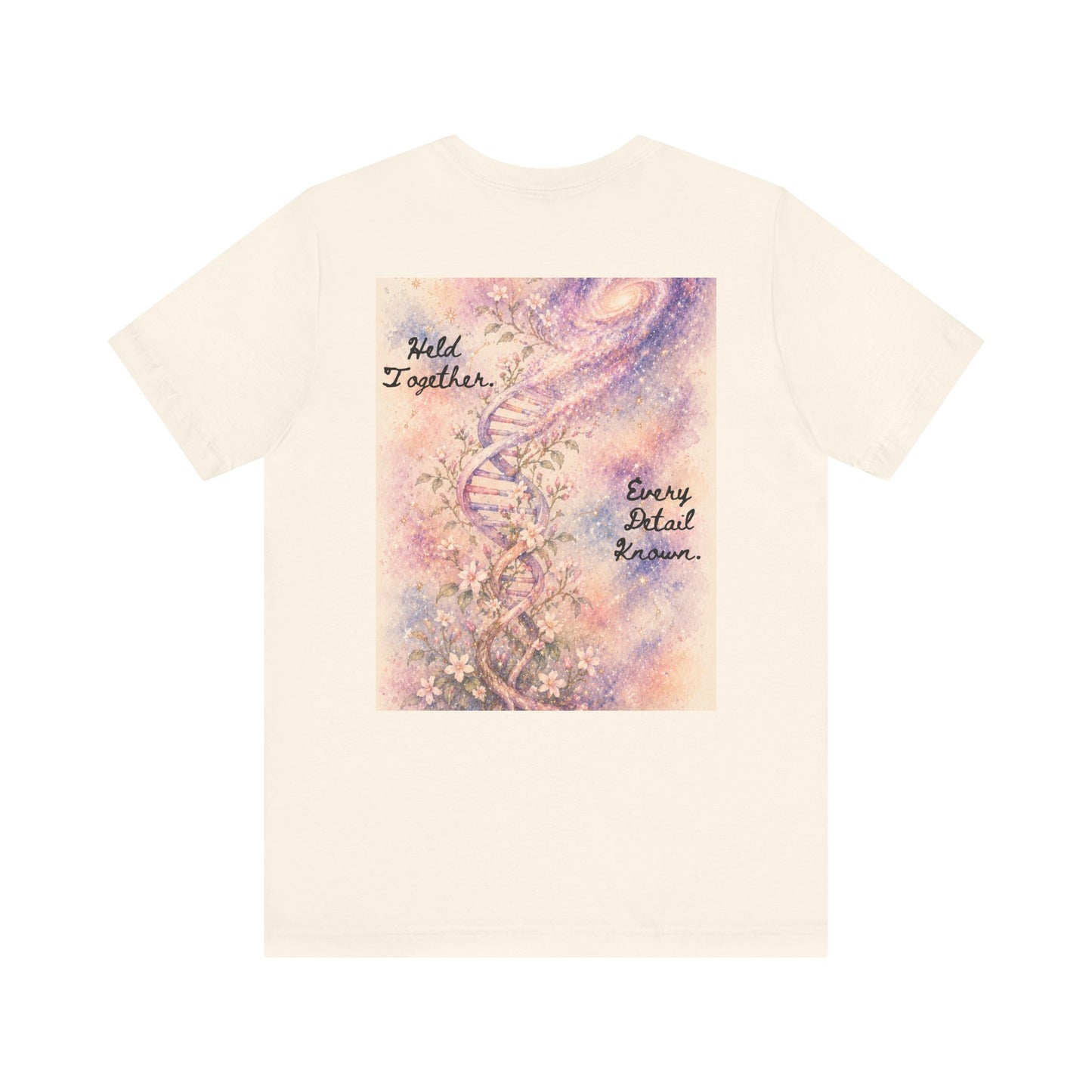 Held Together.  Every Detail Known   -    Unisex Jersey Short Sleeve Tee