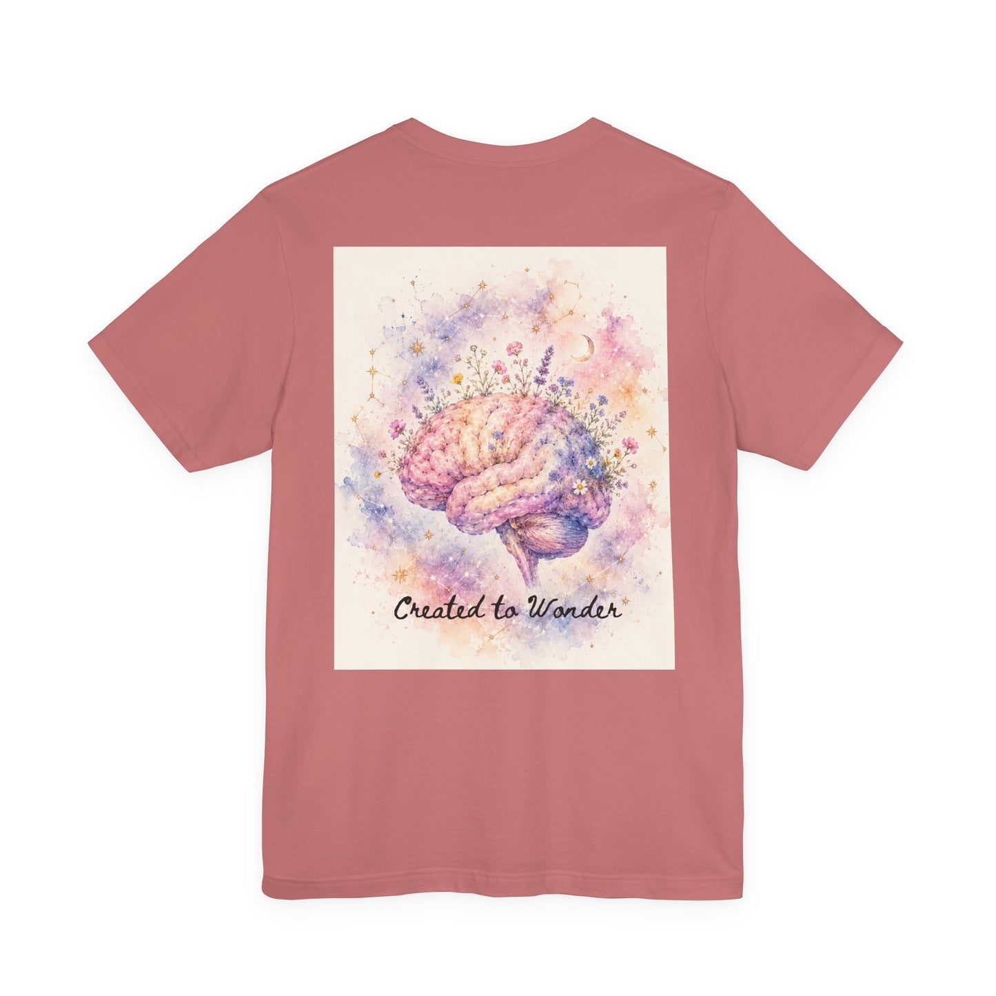 Created to Wonder   -   Unisex Jersey Short Sleeve Tee