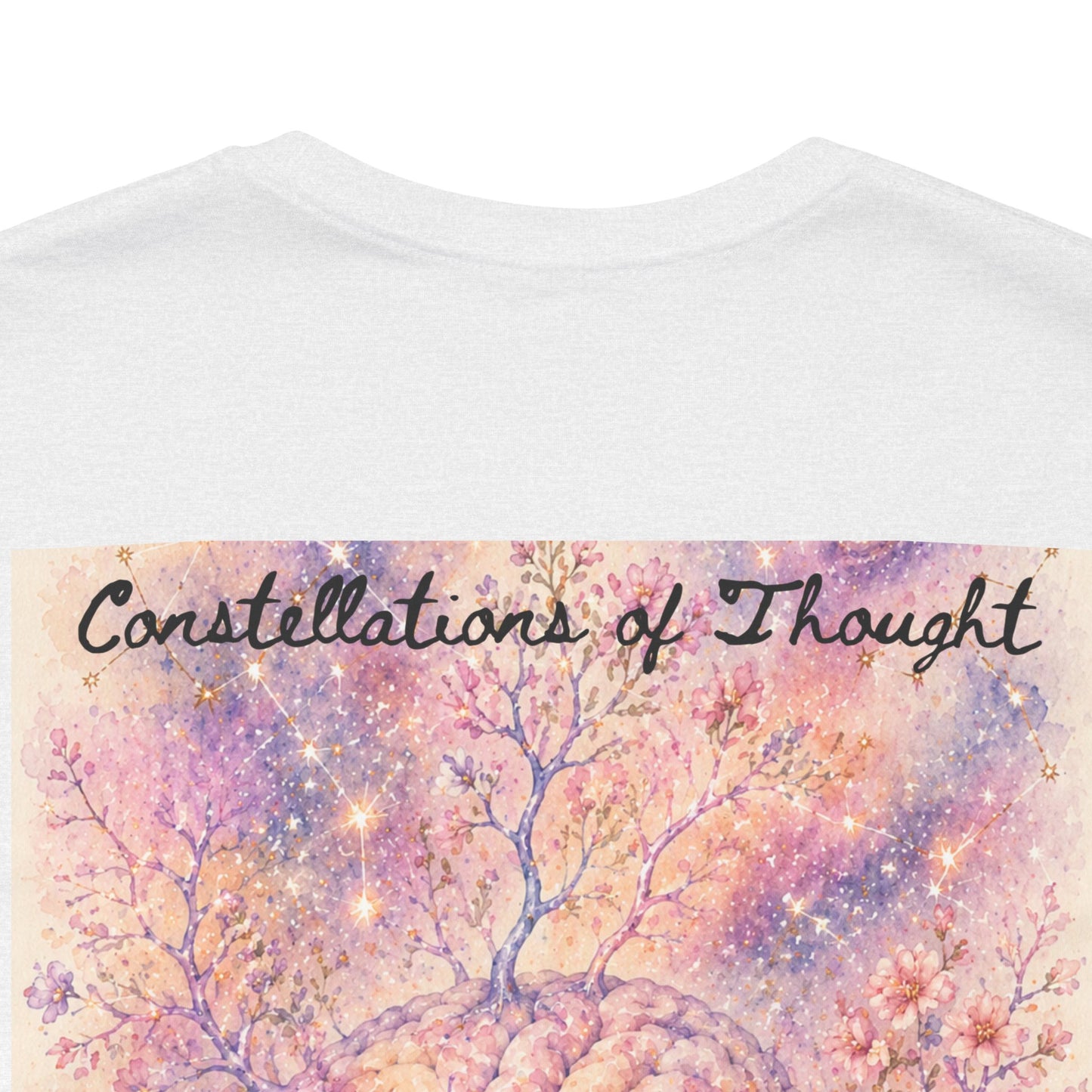 Constellations of Thought   A Universe Within  -  Unisex Jersey Short Sleeve Tee