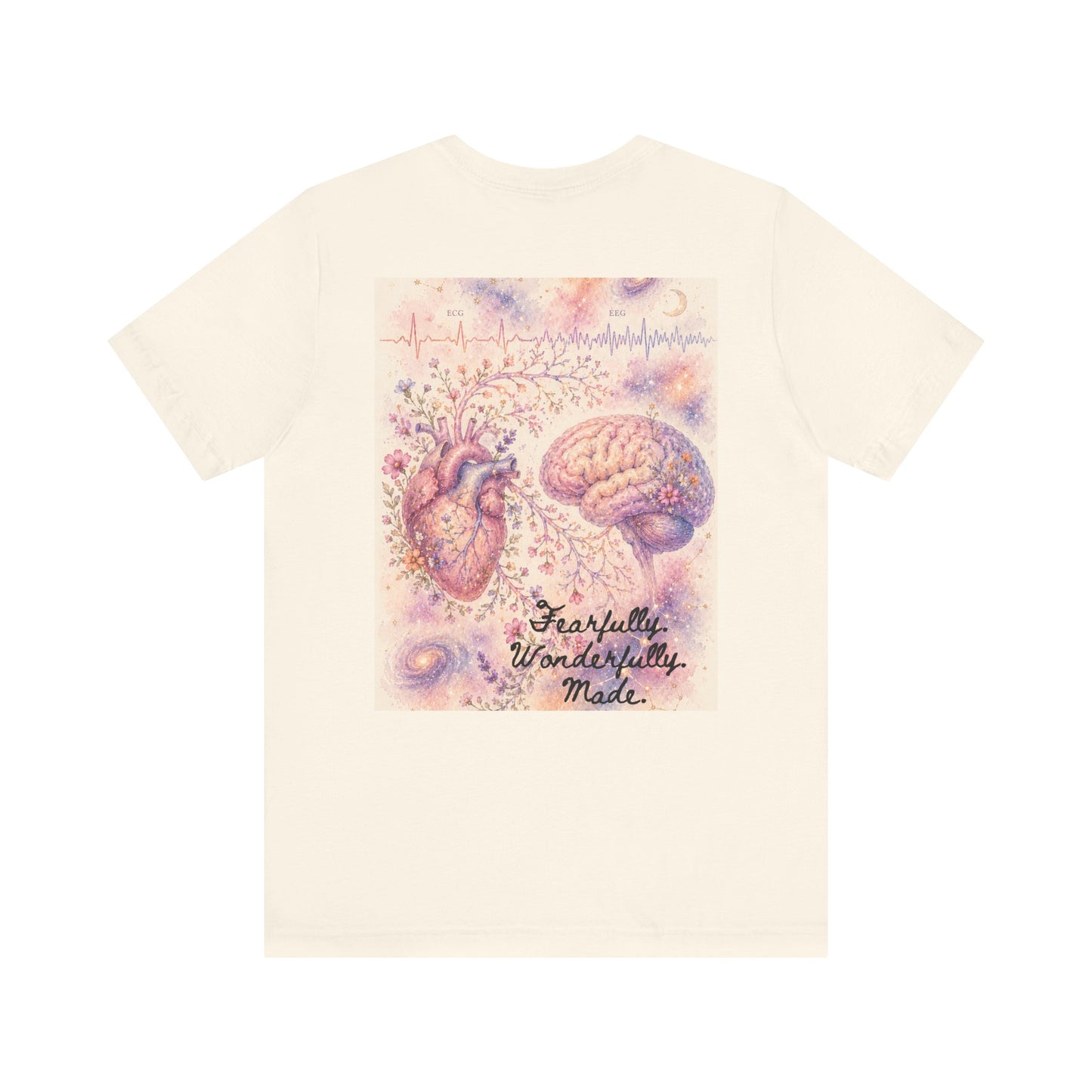 Fearfully. Wonderfully. Made.  -  Unisex Jersey Short Sleeve Tee