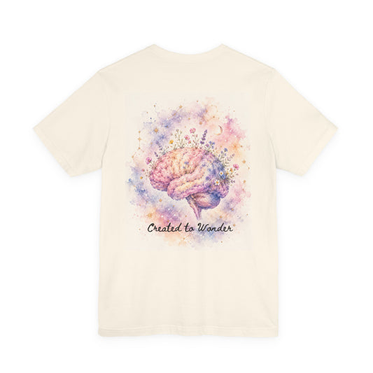 Created to Wonder   -   Unisex Jersey Short Sleeve Tee