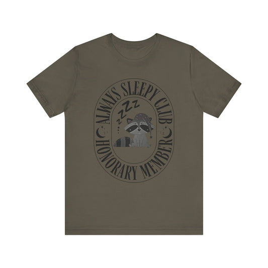 Always Sleepy Club T-Shirt – Cozy Sleepy Girl Tee