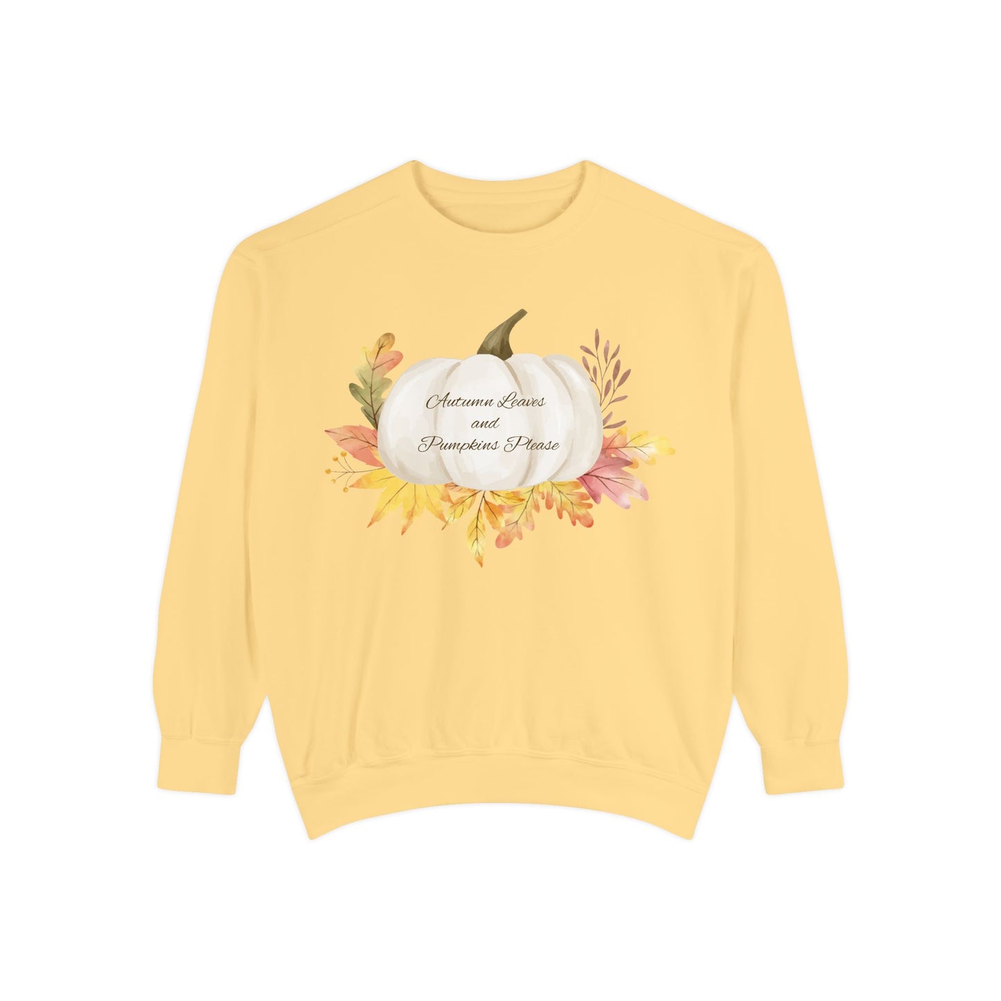 Autumn Leaves and Pumpkins Please