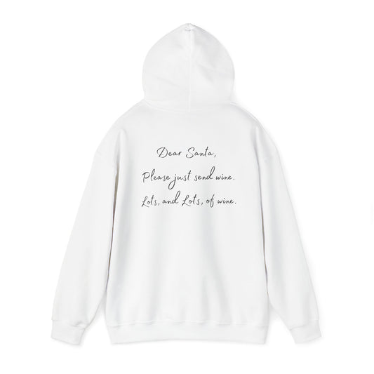 Dear Santa Send Wine Shirt – Funny Christmas Drinking Tee