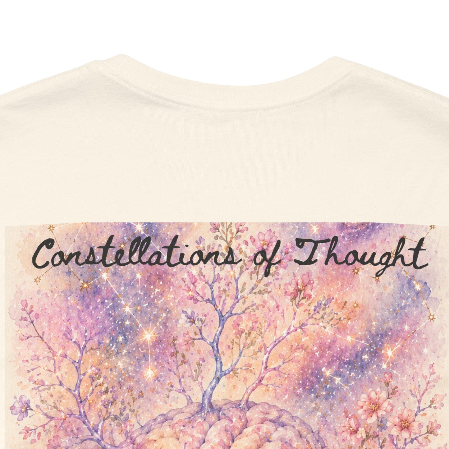 Constellations of Thought   A Universe Within  -  Unisex Jersey Short Sleeve Tee