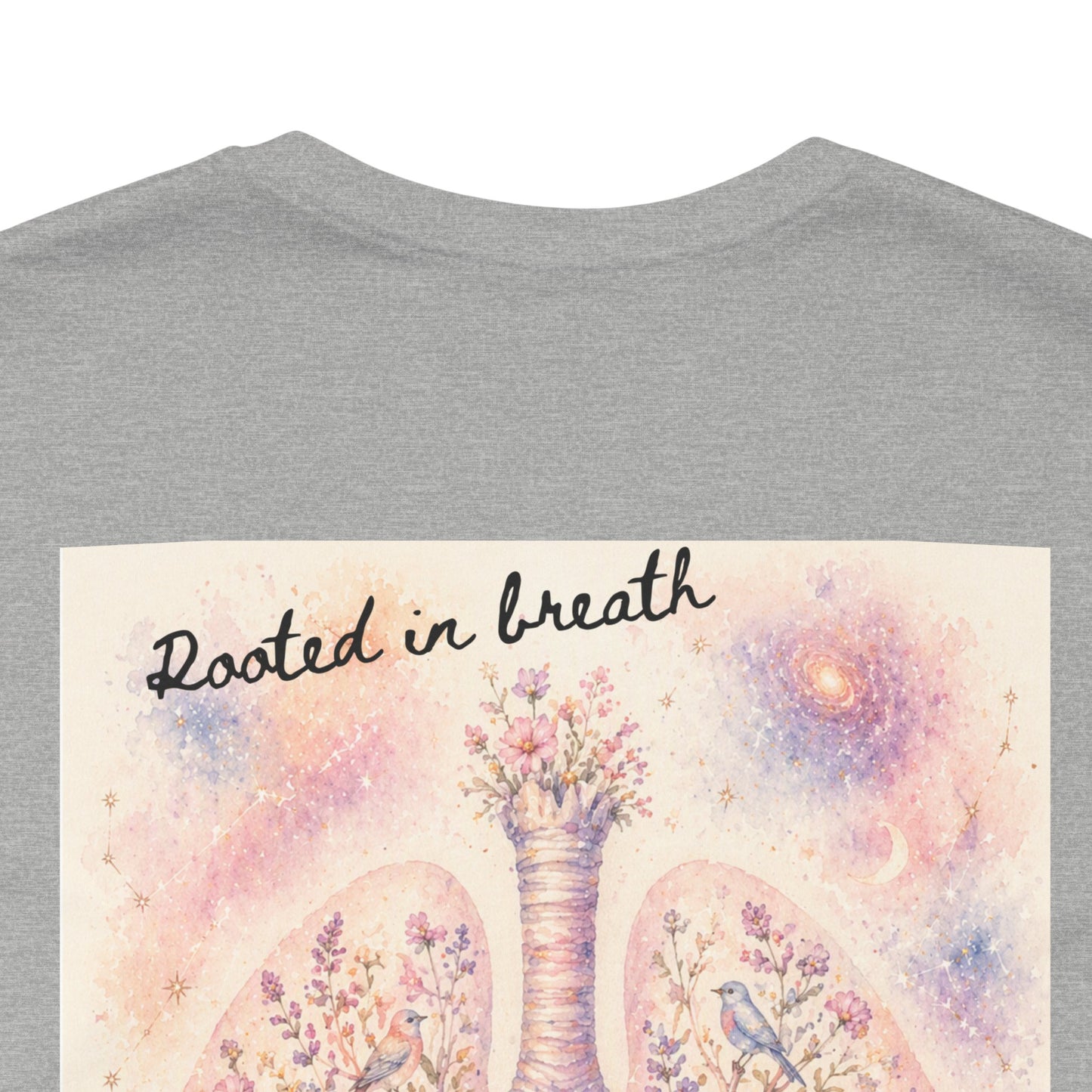 Rooted in breath    -   Unisex Jersey Short Sleeve Tee